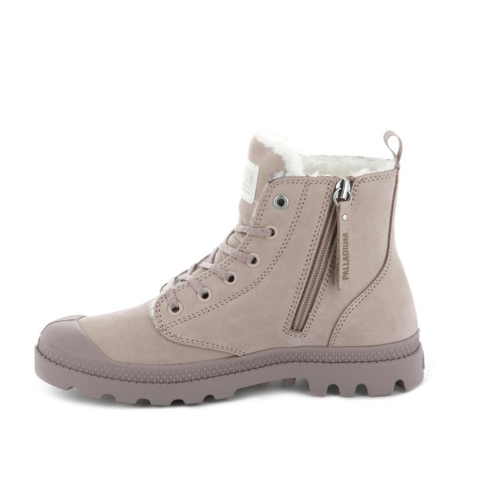 Bottes Palladium Pampa Hi Zip WL Femme Rose | FR RNQ095W